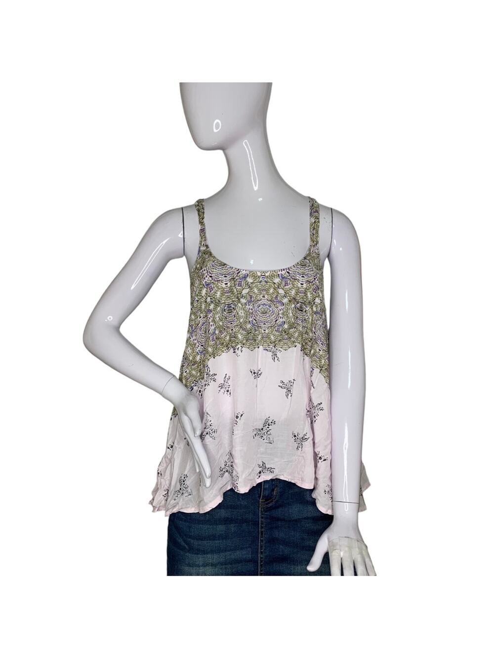 Intimately Free People NWT Top Pullover Ligthweigth Size S 100% Rayon
